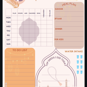 Ramadan Planner 4